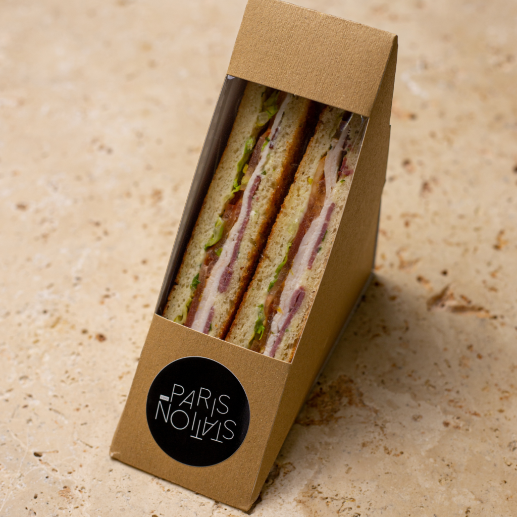 Toasté club B.L.T with pastrami 230gr Groupe Butard Paris